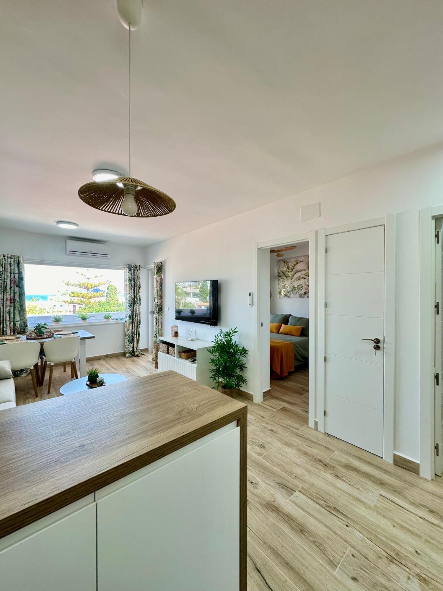 Apartamento Villa Azul, 1ª Linea De Playa Mojácar Exteriör bild