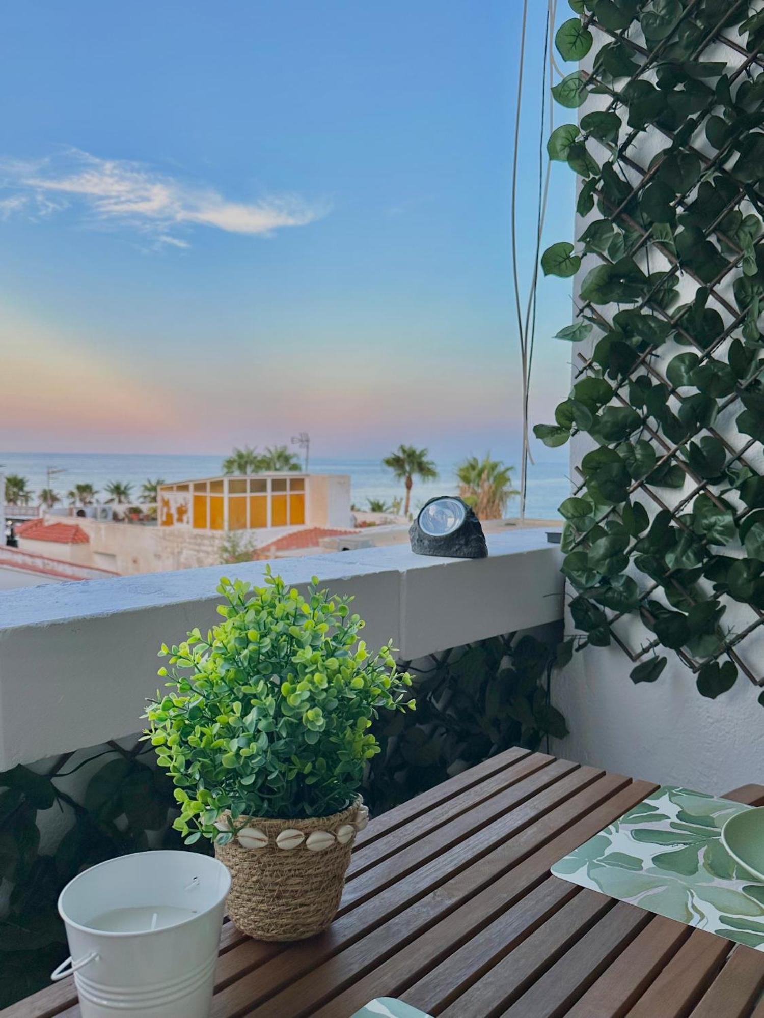 Apartamento Villa Azul, 1ª Linea De Playa Mojácar Exteriör bild