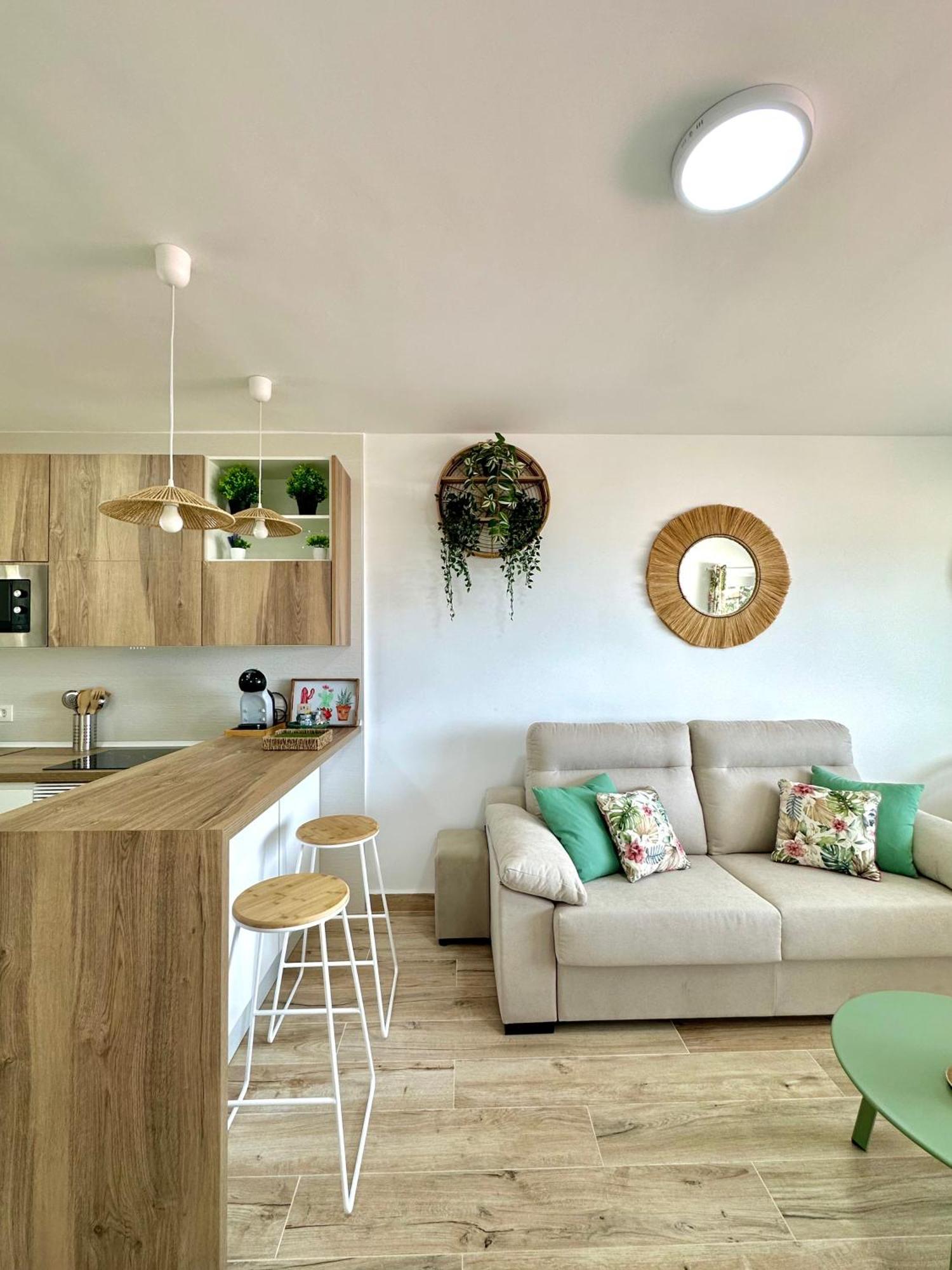 Apartamento Villa Azul, 1ª Linea De Playa Mojácar Exteriör bild